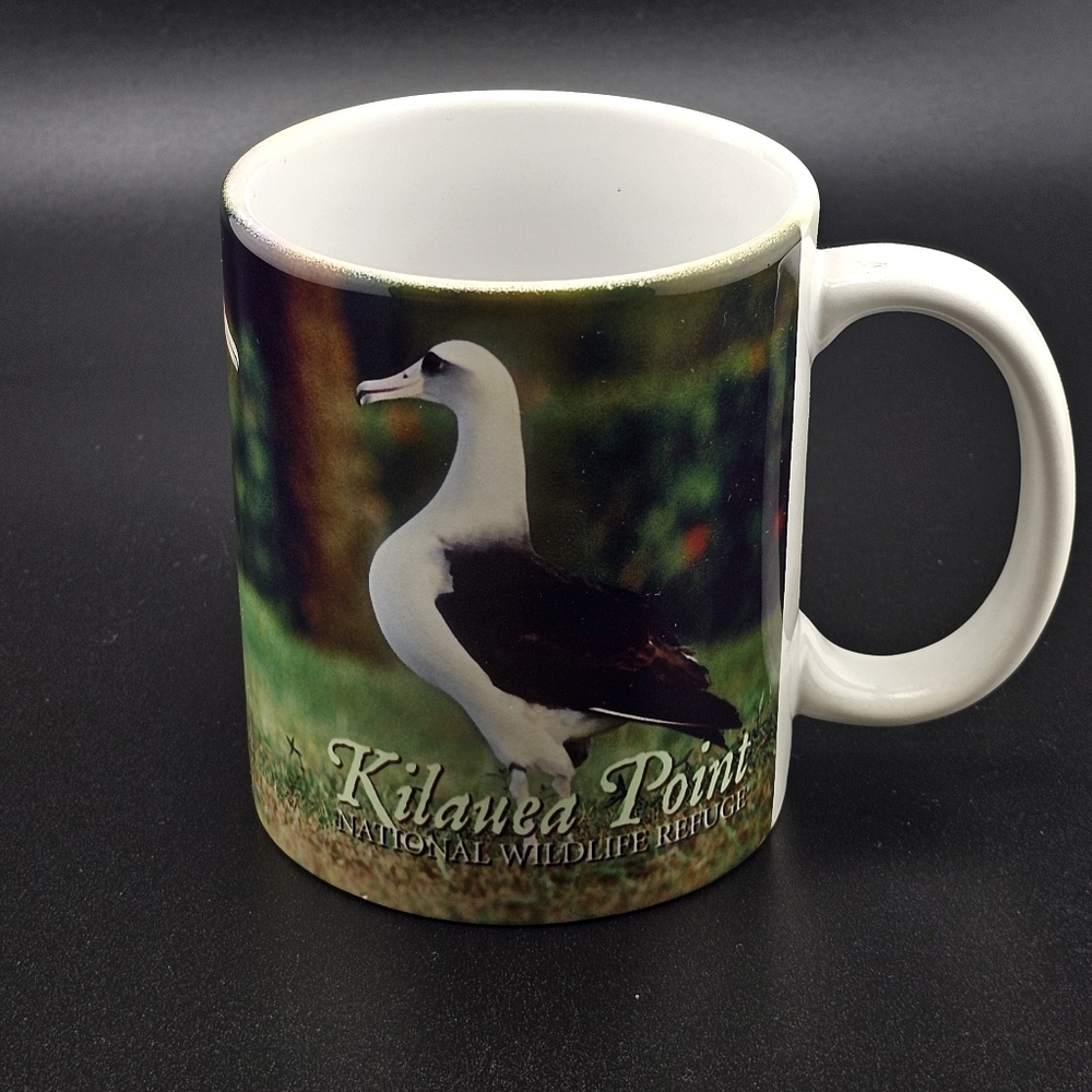 Kilauea Point National Wildlife Refuge Hawaii Coffee Mug Cup Laysan Albatross